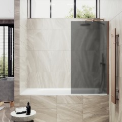 Шторка на ванну MaybahGlass MGV-84-2ш