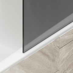 Шторка на ванну MaybahGlass MGV-84-2ш