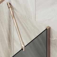 Шторка на ванну MaybahGlass MGV-85-2ш