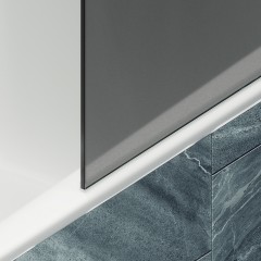 Шторка на ванну MaybahGlass MGV-85-3ш