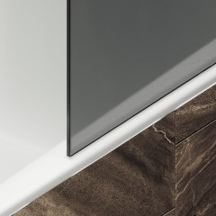 Шторка на ванну MaybahGlass MGV-86-4ш