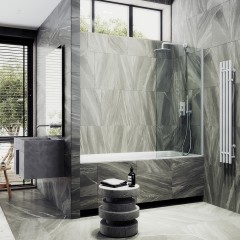Шторка на ванну MaybahGlass MGV-248-1ш