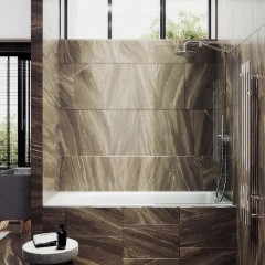 Шторка на ванну MaybahGlass MGV-248-4ш