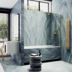 Шторка на ванну MaybahGlass MGV-63-3ш