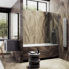 Шторка на ванну MaybahGlass MGV-63-5ш