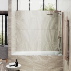 Шторка на ванну MaybahGlass MGV-64-2ш