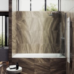 Шторка на ванну MaybahGlass MGV-90-5ш