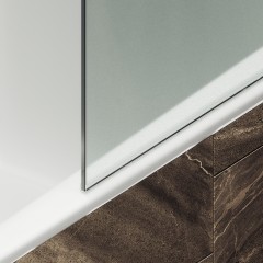 Шторка на ванну MaybahGlass MGV-90-5ш