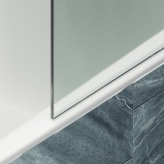 Шторка на ванну MaybahGlass MGV-92-3ш