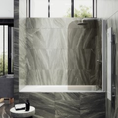 Шторка на ванну MaybahGlass MGV-601-1