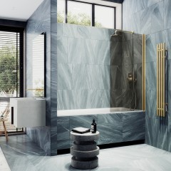 Шторка на ванну MaybahGlass MGV-601-3