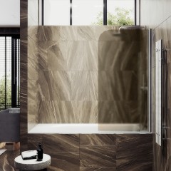 Шторка на ванну MaybahGlass MGV-607-5