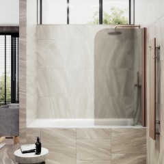 Шторка на ванну MaybahGlass MGV-617-2