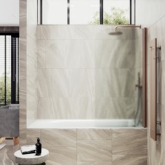 Шторка на ванну MaybahGlass MGV-605-2
