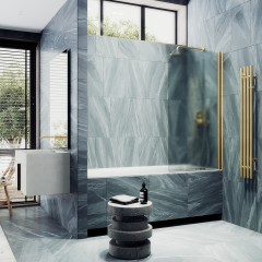 Шторка на ванну MaybahGlass MGV-605-3