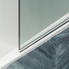 Шторка на ванну MaybahGlass MGV-615-3