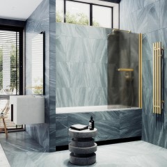 Шторка на ванну MaybahGlass MGV-766-3
