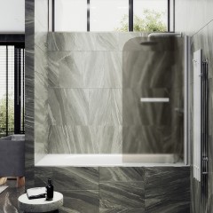 Шторка на ванну MaybahGlass MGV-772-1