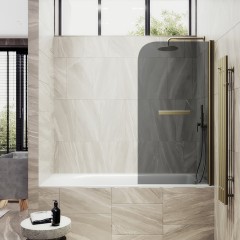 Шторка на ванну MaybahGlass MGV-773-2