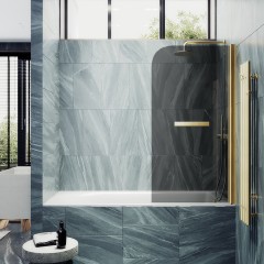 Шторка на ванну MaybahGlass MGV-779-3