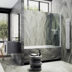 Шторка на ванну MaybahGlass MGV-770-1