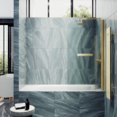 Шторка на ванну MaybahGlass MGV-769-3