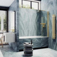 Шторка на ванну MaybahGlass MGV-775-3