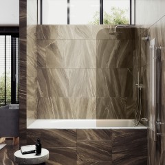 Шторка на ванну MaybahGlass MGV-646-4