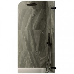 Шторка на ванну MaybahGlass MGV-646-6