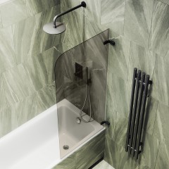 Шторка на ванну MaybahGlass MGV-646-6