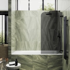 Шторка на ванну MaybahGlass MGV-650-6