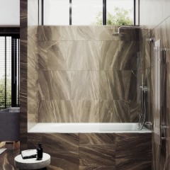 Шторка на ванну MaybahGlass MGV-644-4