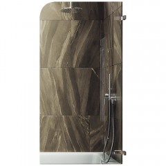 Шторка на ванну MaybahGlass MGV-645-4