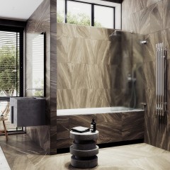 Шторка на ванну MaybahGlass MGV-648-4