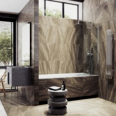 Шторка на ванну MaybahGlass MGV-656-4