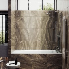 Шторка на ванну MaybahGlass MGV-656-4