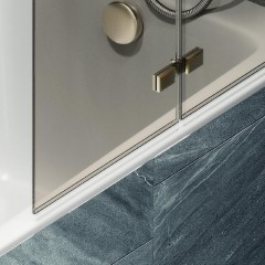 Шторка на ванну MaybahGlass MGV-573-3