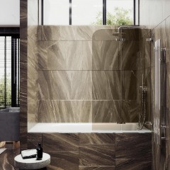 Шторка на ванну MaybahGlass MGV-573-4