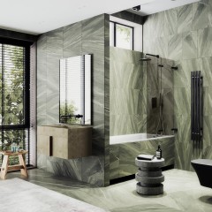 Шторка на ванну MaybahGlass MGV-573-6