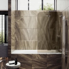 Шторка на ванну MaybahGlass MGV-575-4