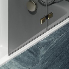 Шторка на ванну MaybahGlass MGV-576-3