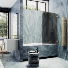 Шторка на ванну MaybahGlass MGV-577-3