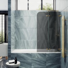 Шторка на ванну MaybahGlass MGV-577-3