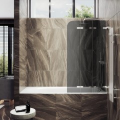 Шторка на ванну MaybahGlass MGV-583-4