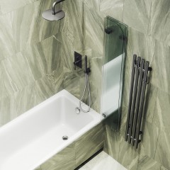 Шторка на ванну MaybahGlass MGV-578-6