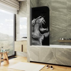 Шторка на ванну MaybahGlass MGV-926-ФП002-6