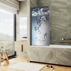 Шторка на ванну MaybahGlass MGV-928-ФП010-6