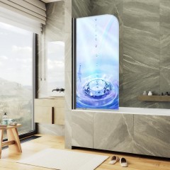 Шторка на ванну MaybahGlass MGV-928-ФП012-6