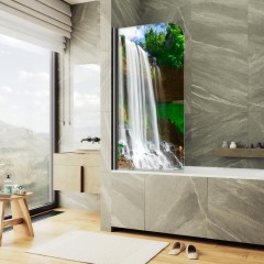 Шторка на ванну MaybahGlass MGV-929-ФП007-6