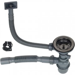 Мойка кухонная Melana ProfLine D5138HB графит